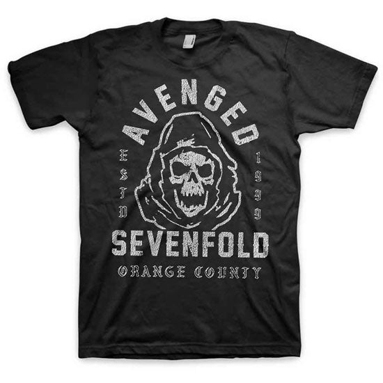 T-Shirt - Avenged Sevenfold - So Grim Orange County