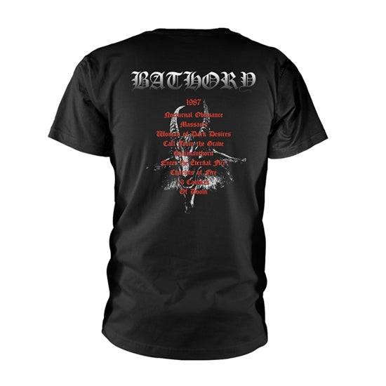 T-Shirt - Bathory - Under the Sign Of The Black Mark - Back