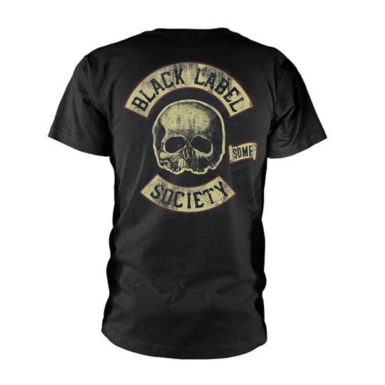 T-Shirt - Black Label Society - Hell Riding Hot Rod - Back