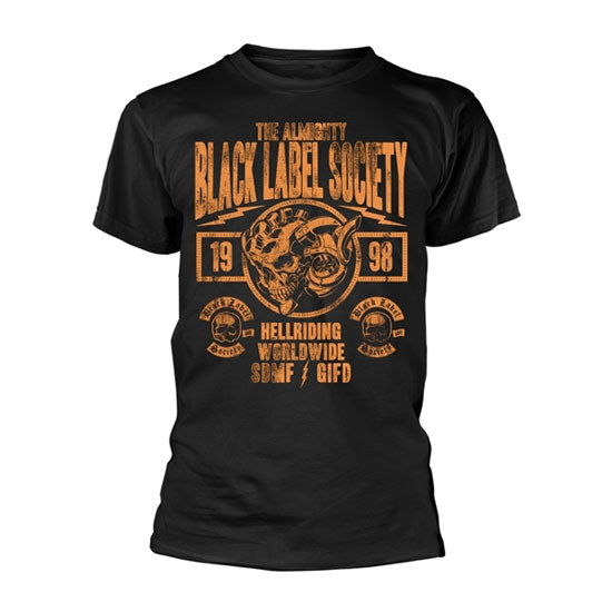 T-Shirt - Black Label Society - Hellriding Worldwide - Front