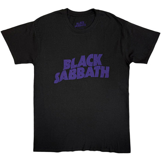 T-Shirt - Black Sabbath - Wavy Logo Vintage