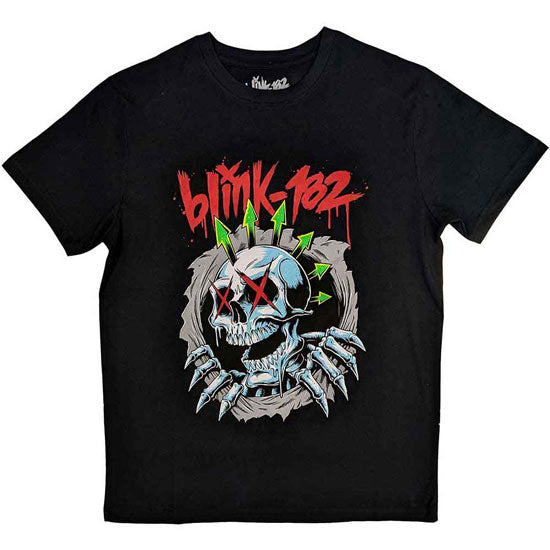 T-Shirt - Blink 182 - Six Arrow Skull