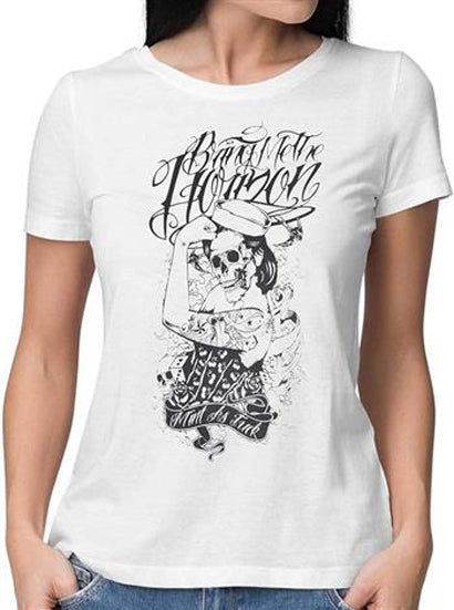 T-Shirt - Bring Me The Horizon - Mint as F**K - White - Lady