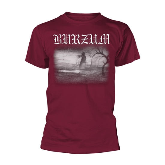 T-Shirt - Burzum - Aske 2013 - Maroon - Front