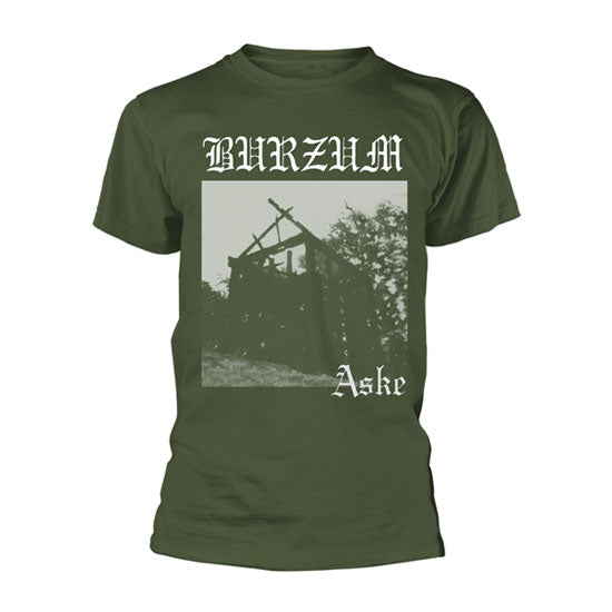 T-Shirt - Burzum - Aske - Green - Front