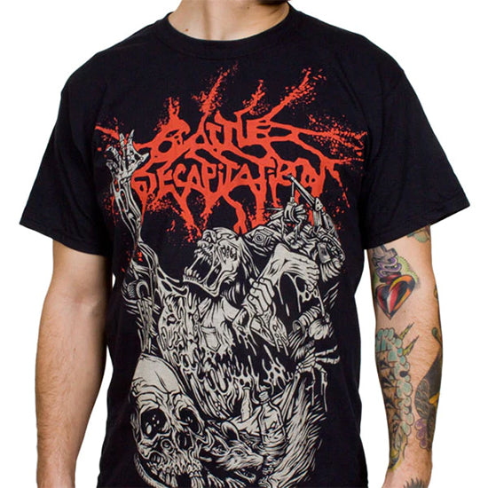 T-Shirt - Cattle Decapitation - Alone At The Landfill - Front