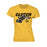 T-Shirt - Clutch - Pure Rock Wizards - Lady - Yellow