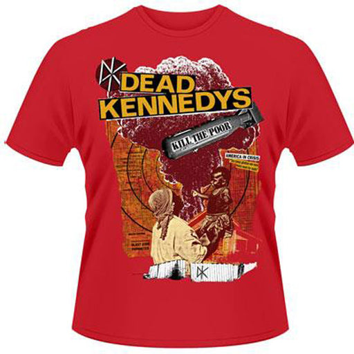 T-Shirt - Dead Kennedys - Kill The Poor - Red