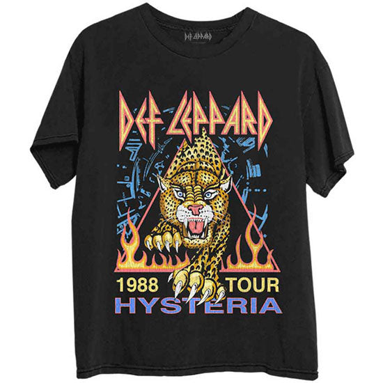 T-Shirt - Def Leppard - 88 Tour with Back Print - Front