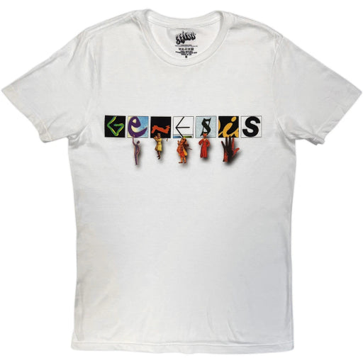 T-Shirt - Genesis - Characters Logo - White
