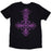 T-Shirt - Ghost - Metal Logo & Purple Grucifix - Back
