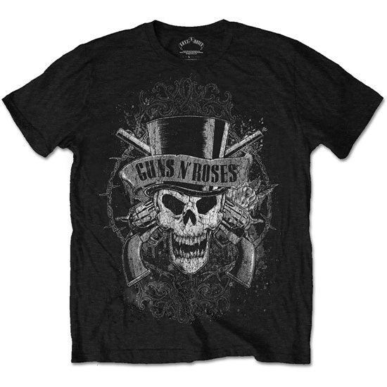 T-Shirt - Guns N Roses - Faded Skull