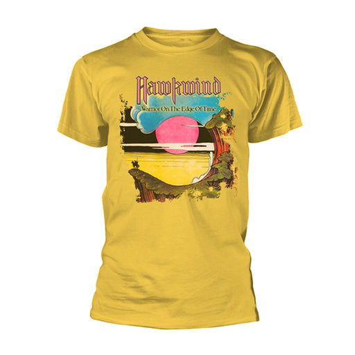 T-Shirt - Hawkwind - Warrior On The Edge Of Time - Yellow