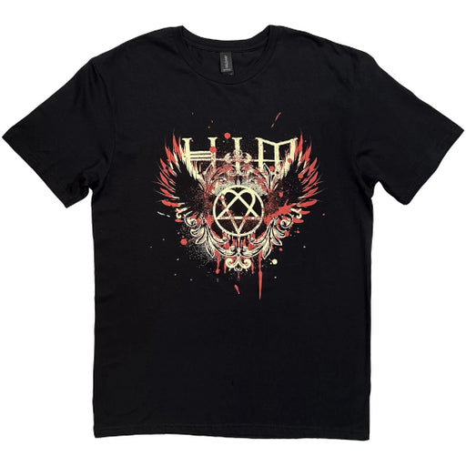 T-Shirt - HIM - Wings Splatter