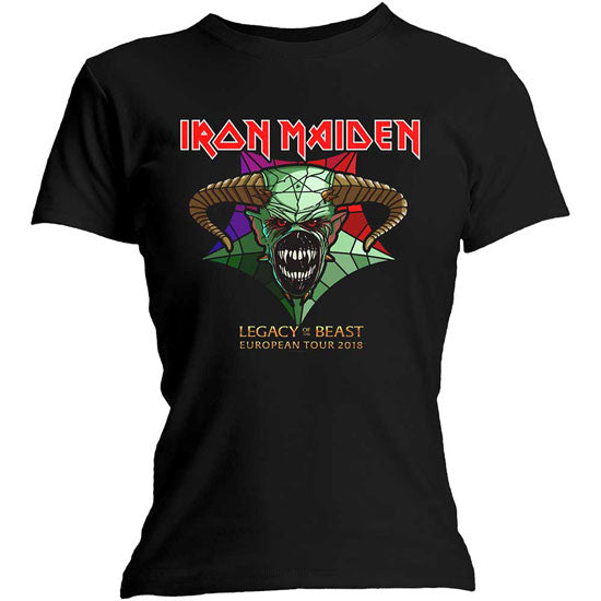 T-Shirt - Iron Maiden - Legacy of the Beast Tour - Lady - Front
