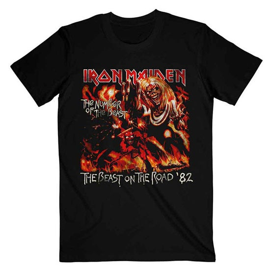 T-Shirt - Iron Maiden - Number of the Beast - On The Road Vintage