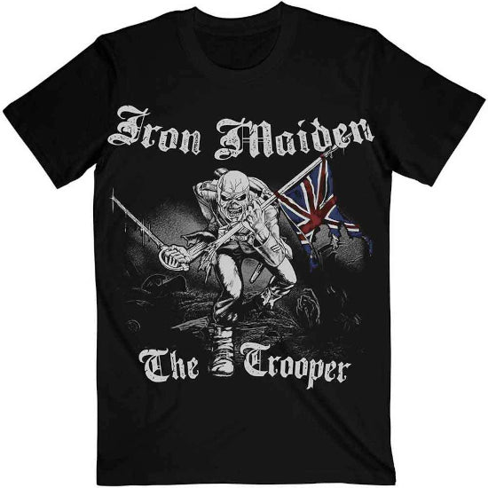 T-Shirt - Iron Maiden - Sketched Trooper - Front