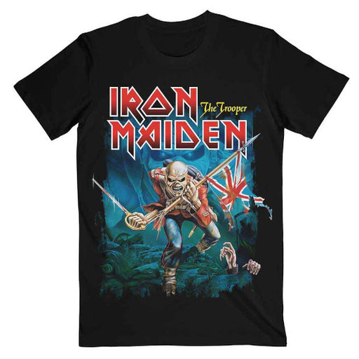 T-Shirt - Iron Maiden - Trooper Eddie Large Eyes