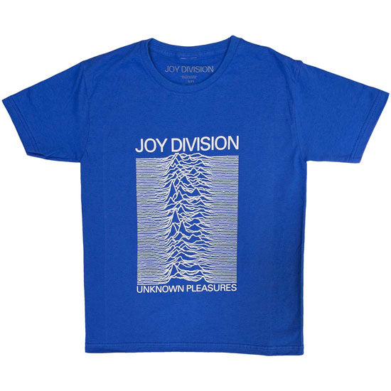 T-Shirt - Joy Division - Unknown Pleasures - Blue - Kids