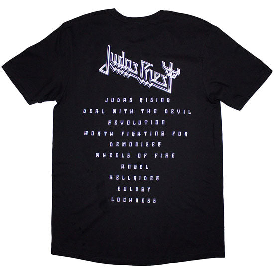 T-Shirt - Judas Priest - Angel of Retribution - Tracklist - Back