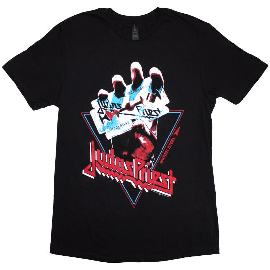 T-Shirt - Judas Priest - British Steel Hand Triangle