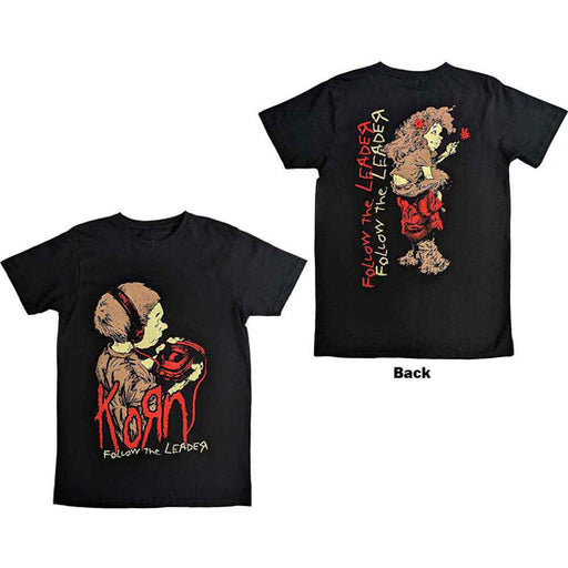 T-Shirt - Korn - Follow the Leader - With Back Print