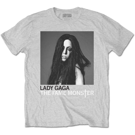 T-Shirt - Lady Gaga - Fame Monster - Grey
