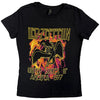T-Shirt - Led Zeppelin - Black Flames - Lady