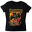 T-Shirt - Led Zeppelin - Black Flames - Lady