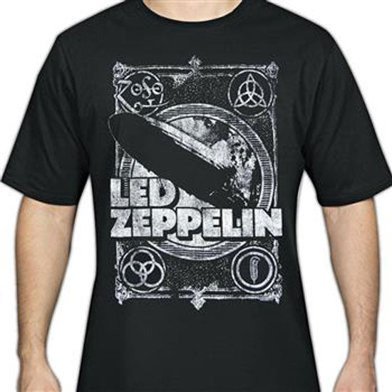 T-Shirt - Led Zeppelin - Crashing Blimp