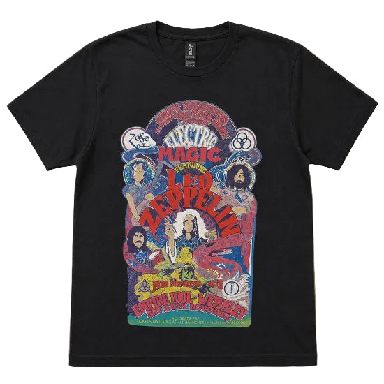 T-Shirt - Led Zeppelin - Full Colour Electric Magic