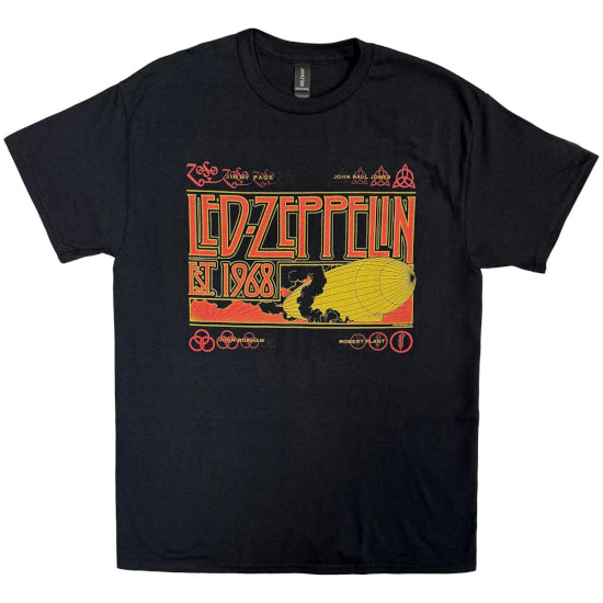 T-Shirt - Led Zeppelin - Zeppelin & Smoke