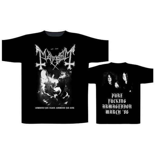 T-Shirt - Mayhem - Command for Blood