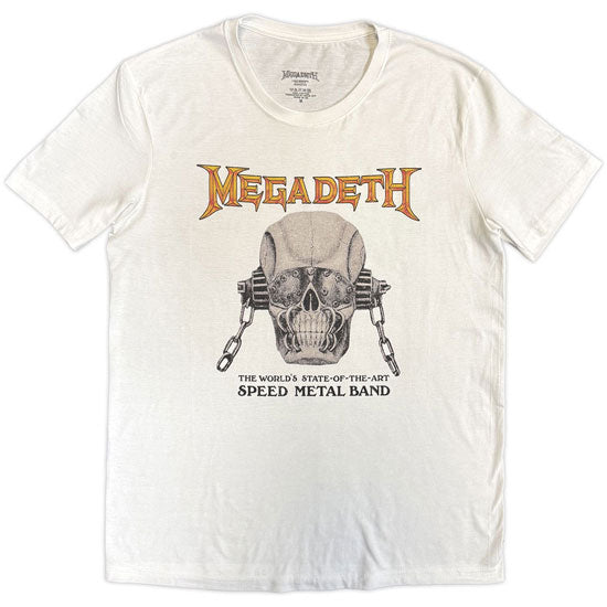 T-Shirt - Megadeth - Speed Metal - White