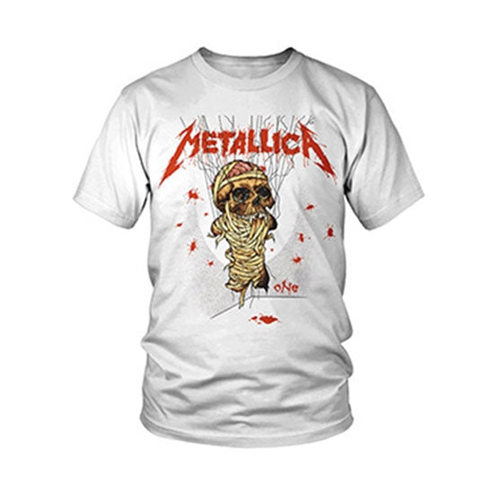 T-Shirt - Metallica - One Landmine - White - Front