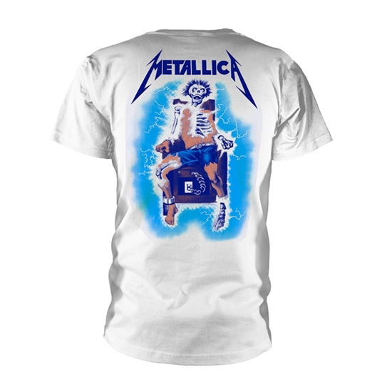 T-Shirt - Metallica - Ride the Lightning - White - Back