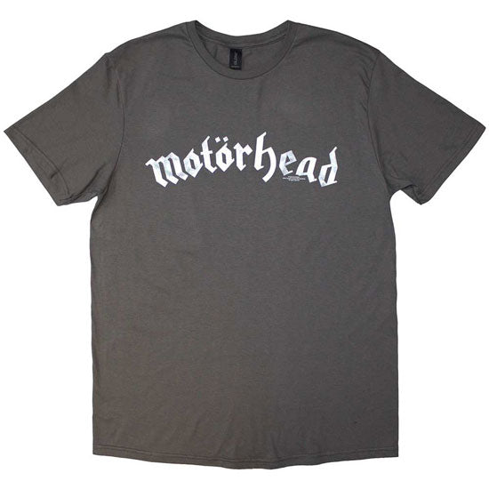 T-Shirt - Motorhead - Distressed Logo - Grey