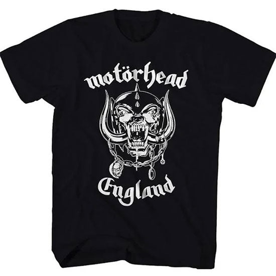 T-Shirt - Motorhead - England - Front Print Only