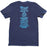 T-Shirt - Nirvana / KC - Nevermind With Back Print - Navy - Back