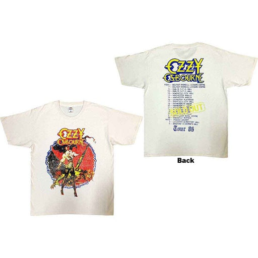 T-Shirt - Ozzy Osbourne - The Ultimate Sin Tour '86 - Natural