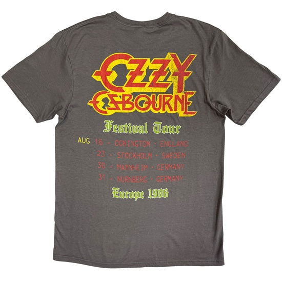 T-Shirt - Ozzy Osbourne - Ultimate Remix - Grey - Back