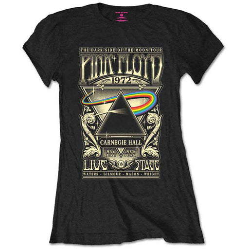 T-Shirt - Pink Floyd - Carnegie Hall Poster - Lady
