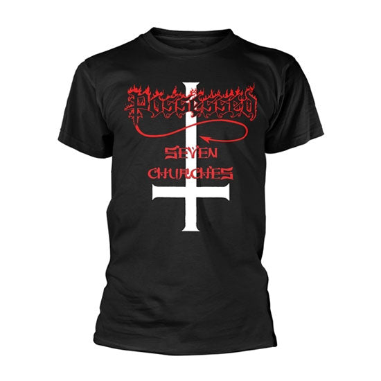 T-Shirt - Possessed - Seven Churches - Front