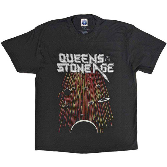 T-Shirt - Queens of the Stone Age - Meteor Shower - Charcoal Grey