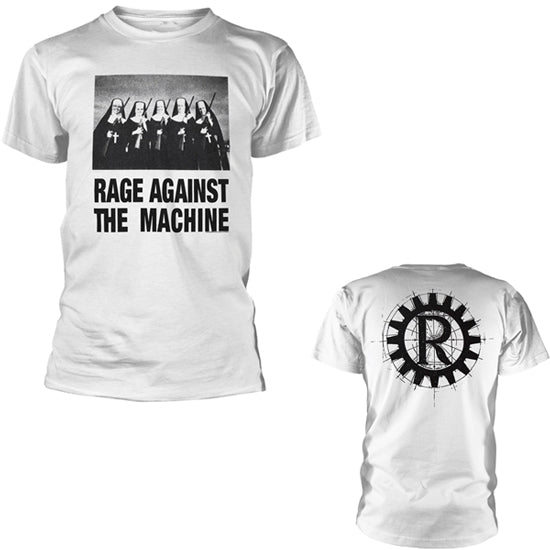 T-Shirt - Rage Against The Machine - Nuns And Guns - White