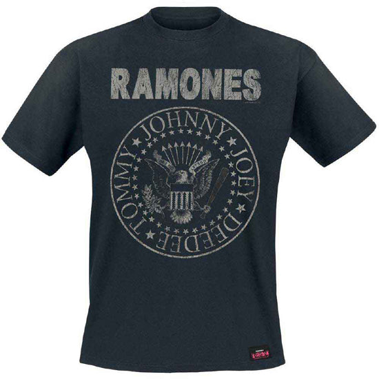 T-Shirt - Ramones - Seal Hey Ho - Front