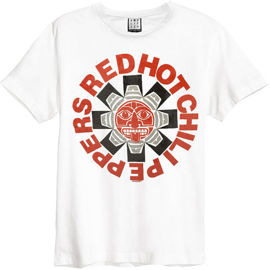 T-Shirt - Red Hot Chili Peppers - Aztec - White