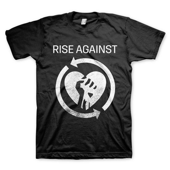 T-Shirt - Rise Against - Heart Fist Logo