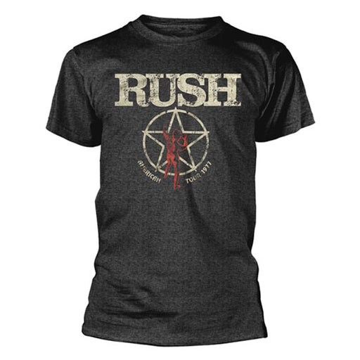 T-Shirt - Rush - American Tour 1977 - Grey