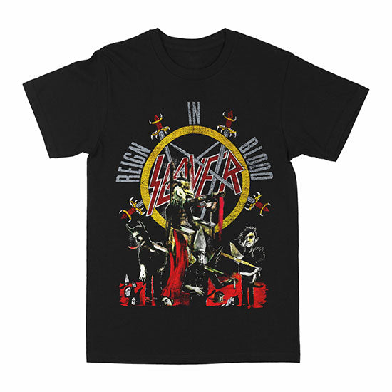 T-Shirt - Slayer - Reign In Blood Pentagram